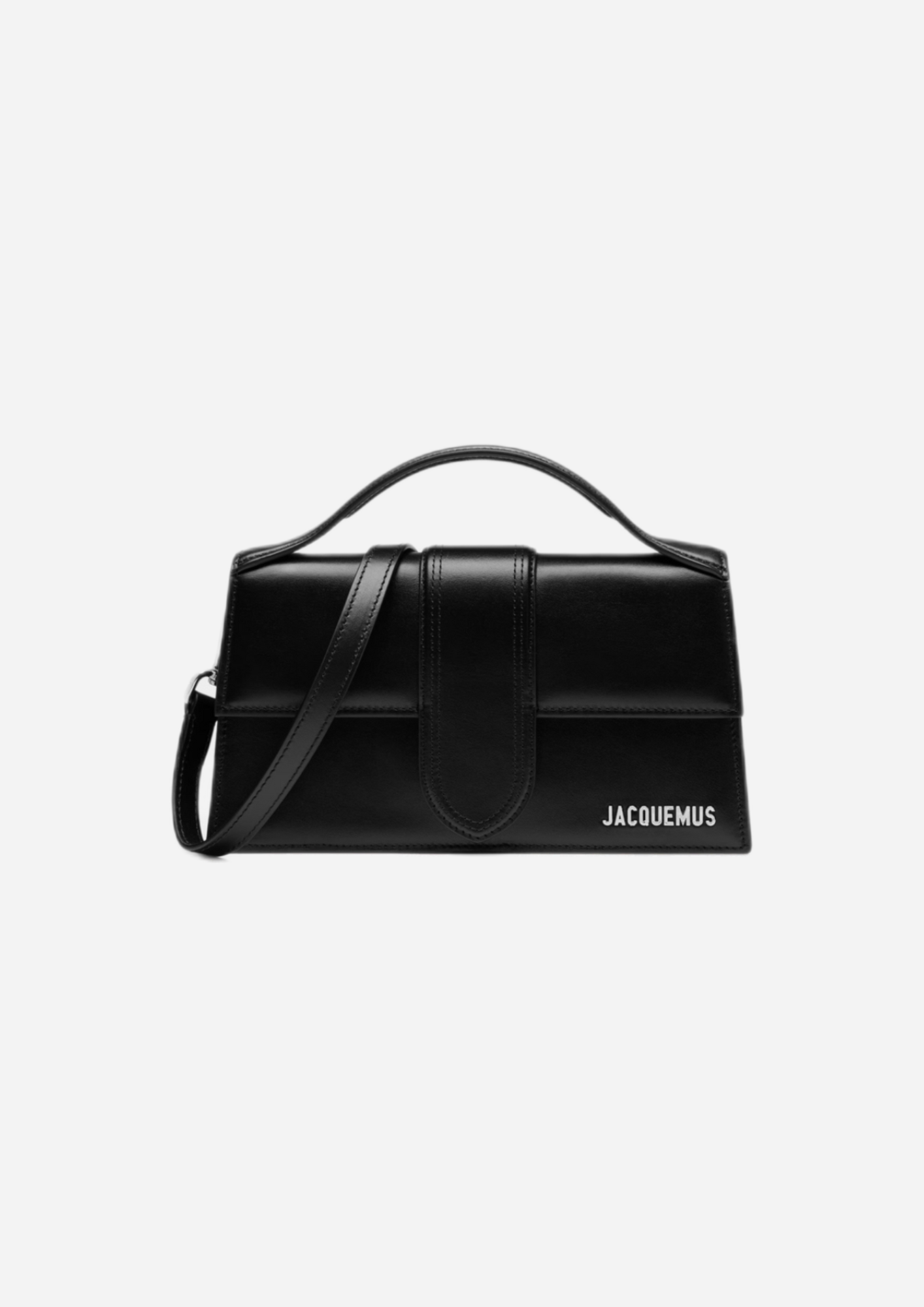 JACQUEMUS LE GRAND BAMBINO BLACK/SILVER