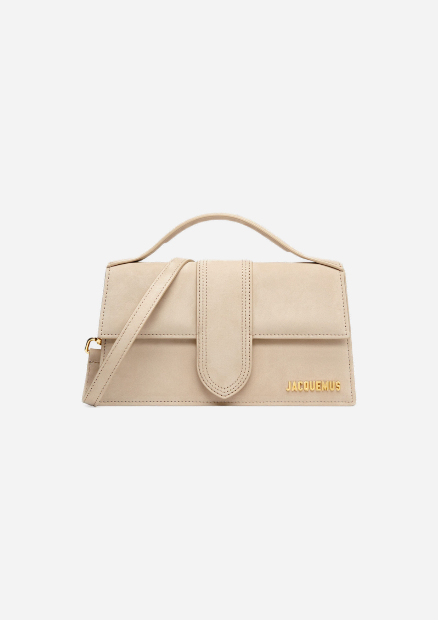 JACQUEMUS LE GRAND BAMBINO DARK BEIGE