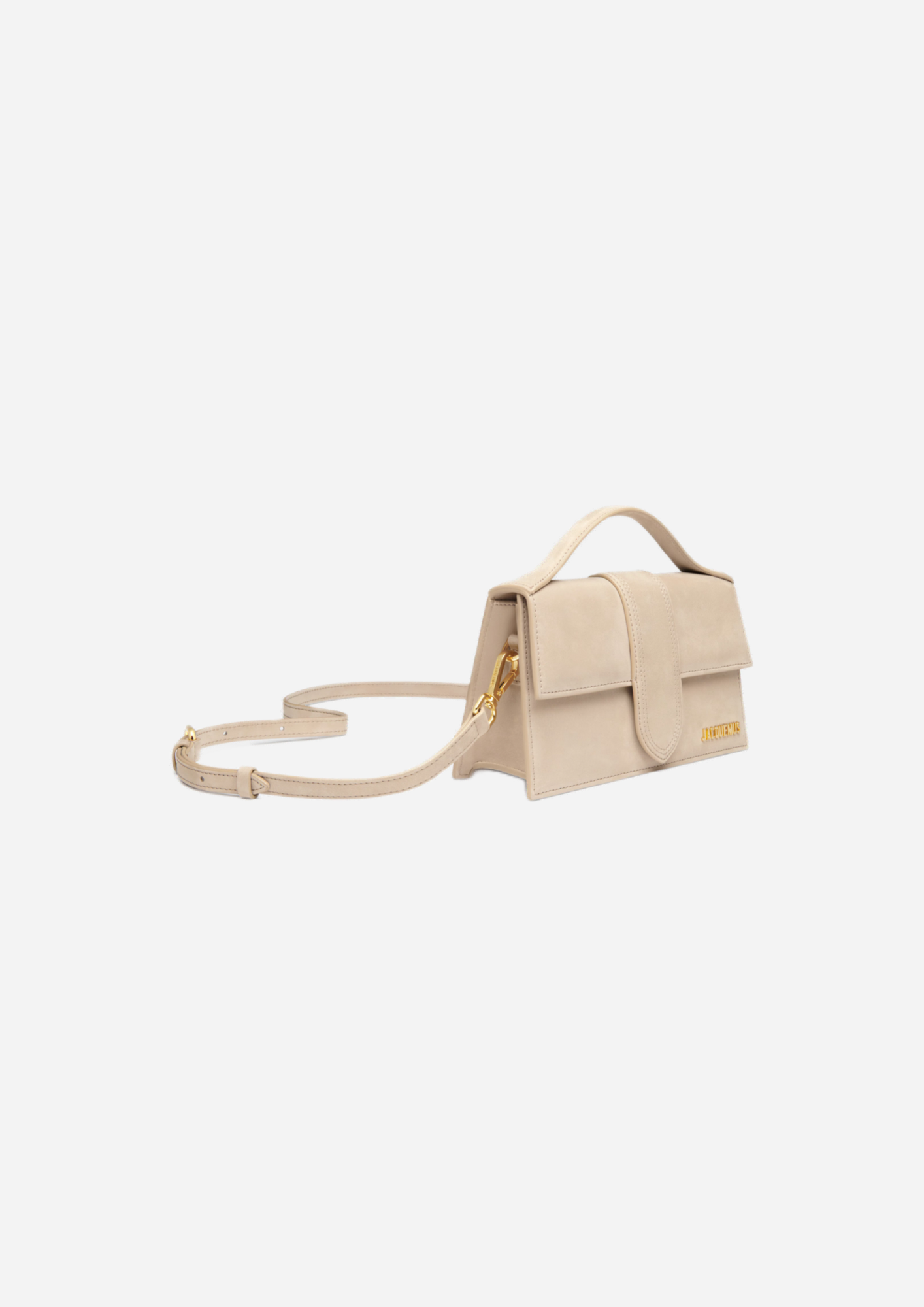 JACQUEMUS LE GRAND BAMBINO DARK BEIGE