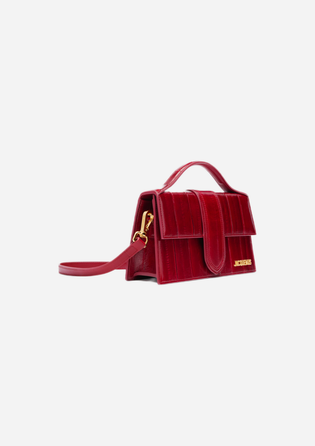 JACQUEMUS LE GRAND BAMBINO DUNKELROT
