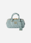 MIU MIU ARCADIE BAG IN REGULAR NAPPA QUILTED SAP GREEN