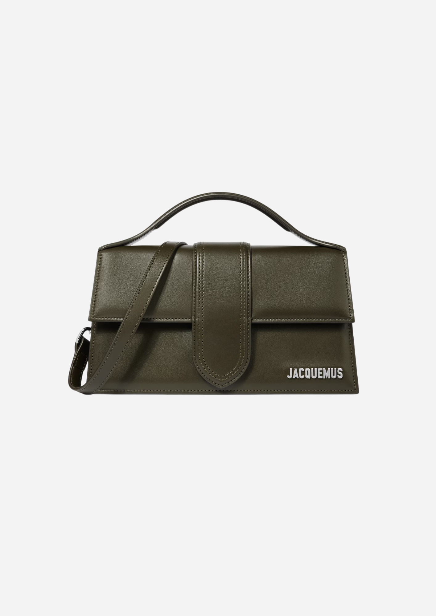 JACQUEMUS LE GRAND BAMBINO DARK KHAKI
