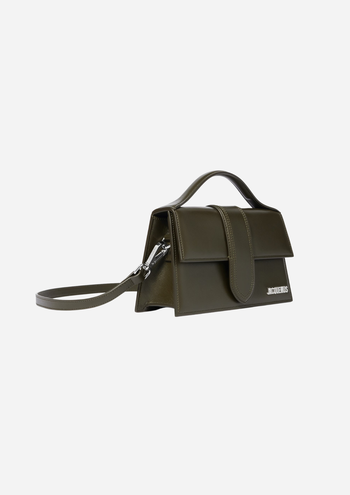 JACQUEMUS LE GRAND BAMBINO DARK KHAKI