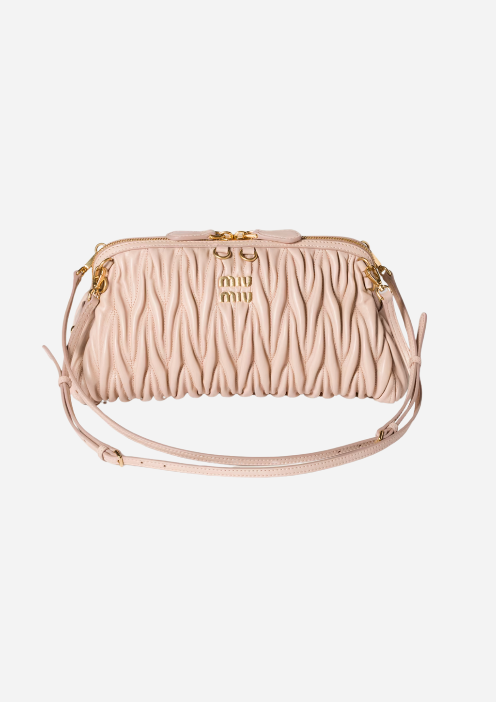 MIU MIU POCHETTE EN NAPPA MATELASSÉ CIPRIA