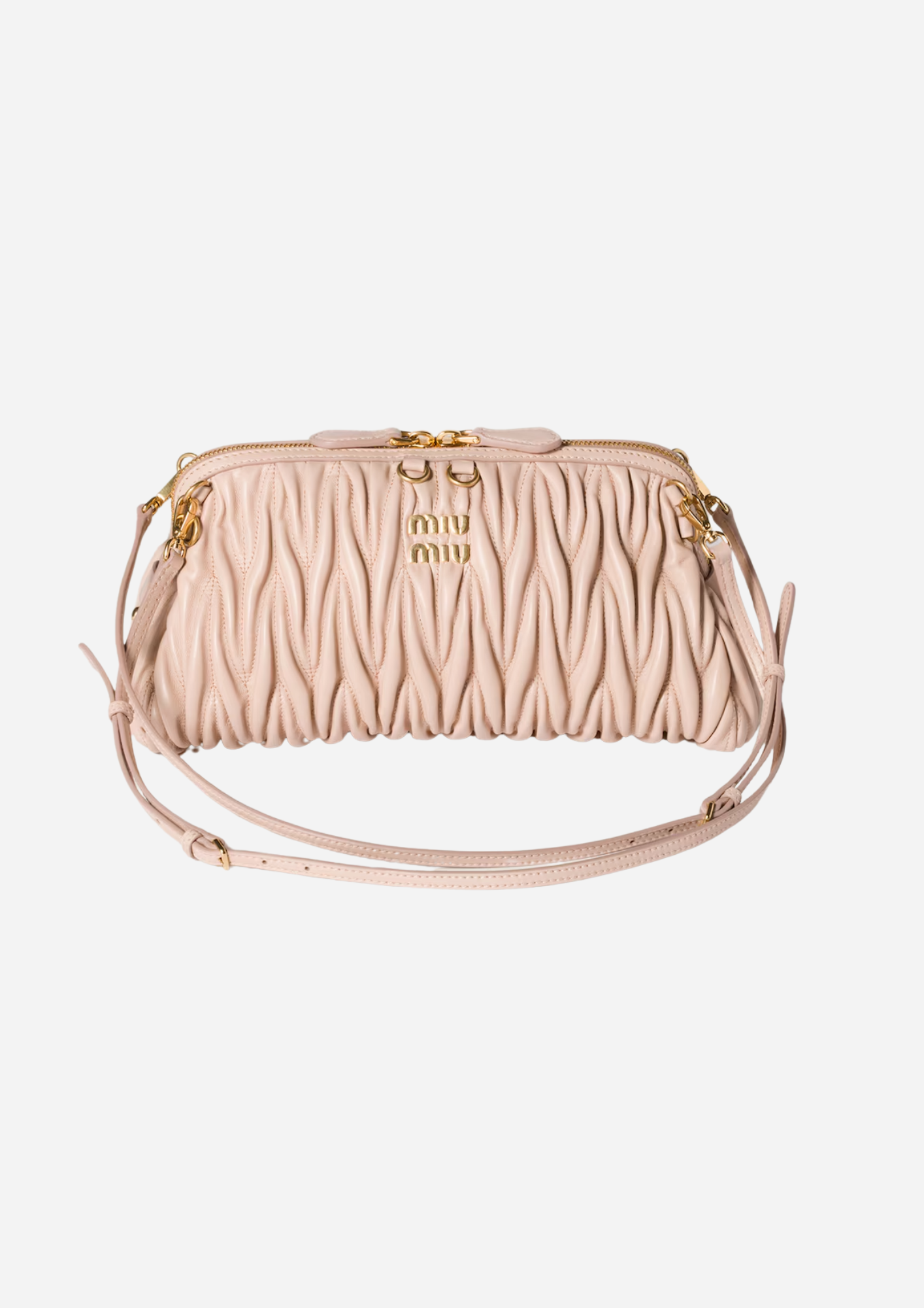 MIU MIU POCHETTE EN NAPPA MATELASSÉ CIPRIA