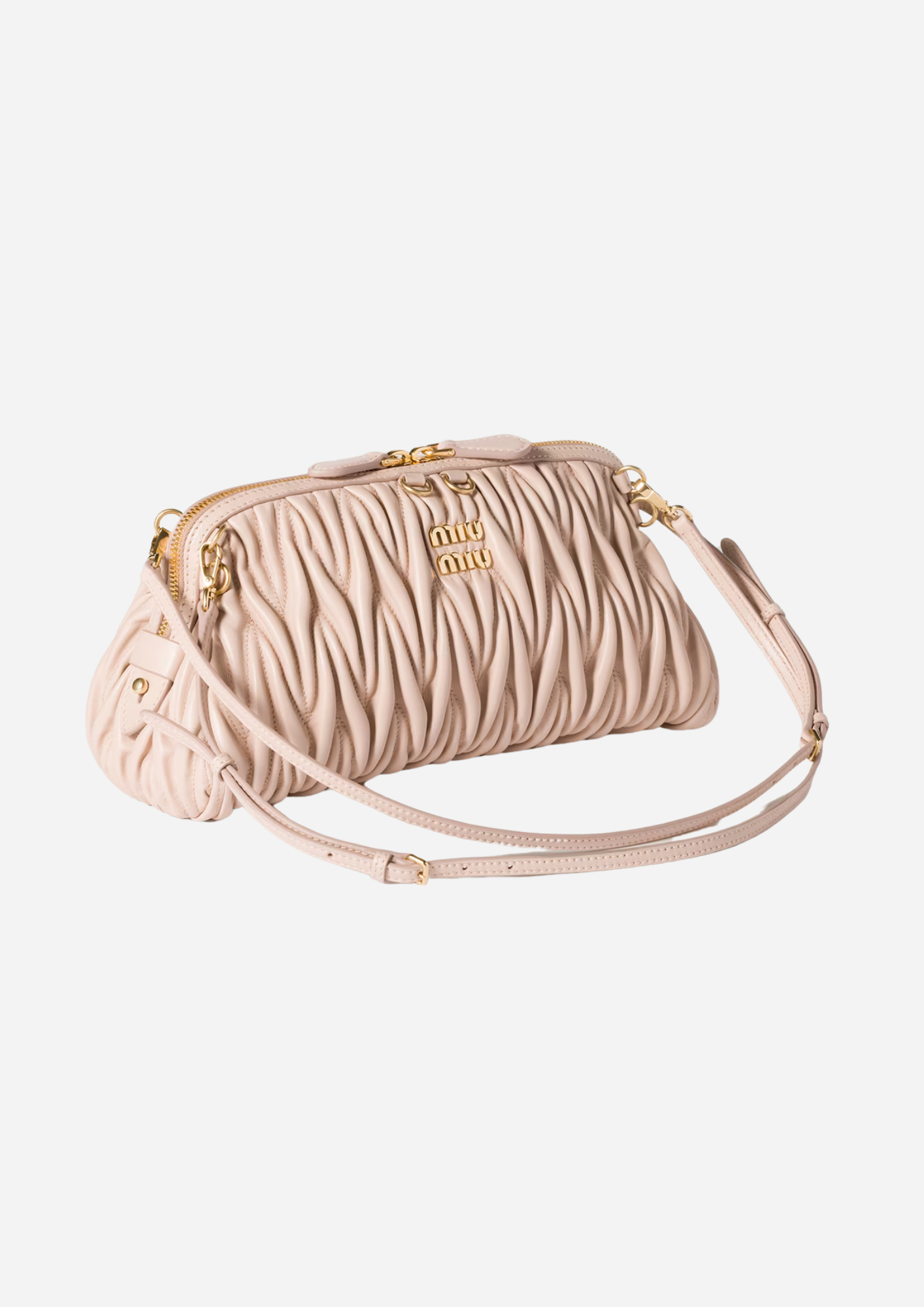 MIU MIU POCHETTE EN NAPPA MATELASSÉ CIPRIA