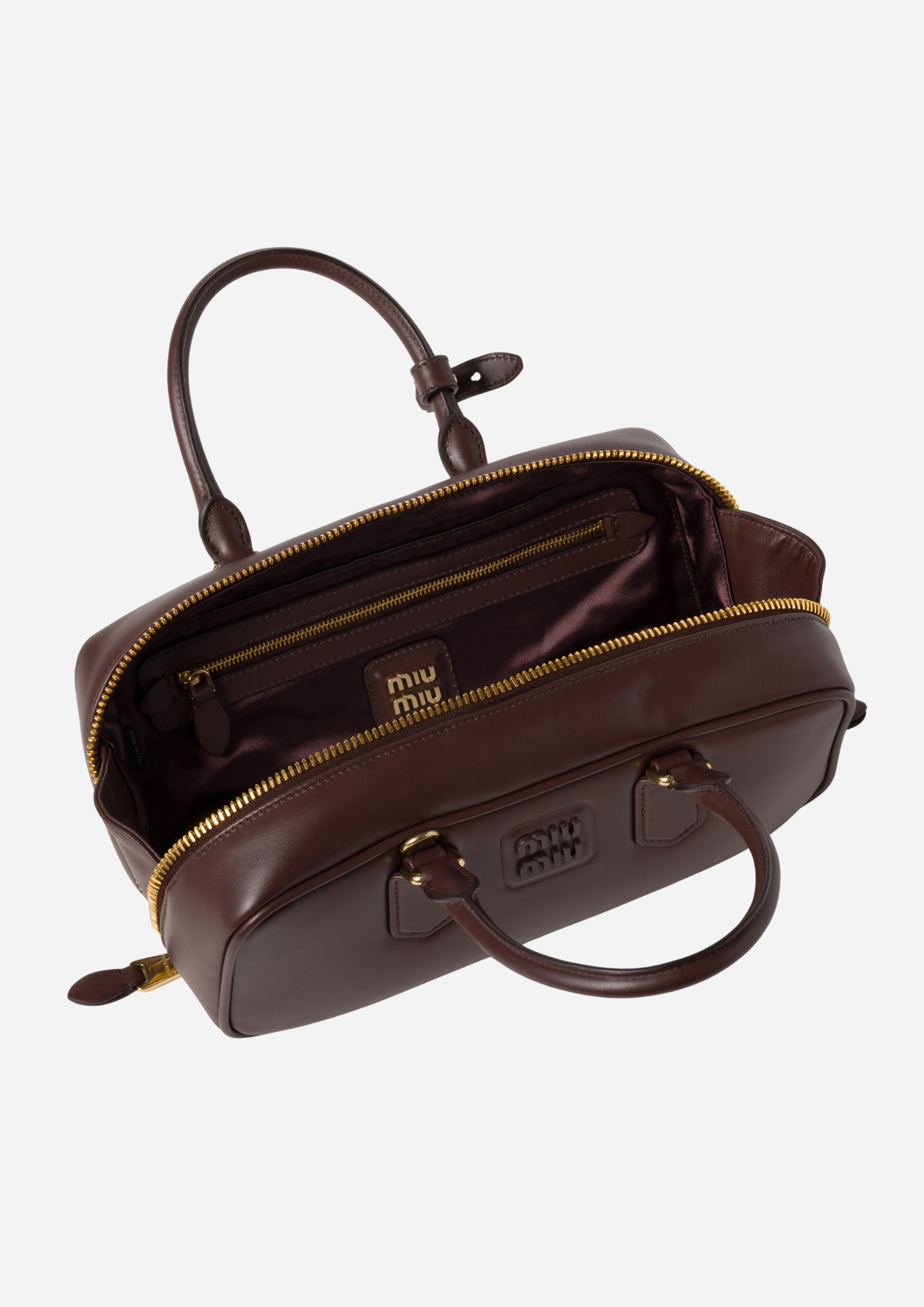 MIU MIU BORSA ARCADIE LARGE AUS RADICA-LEDER