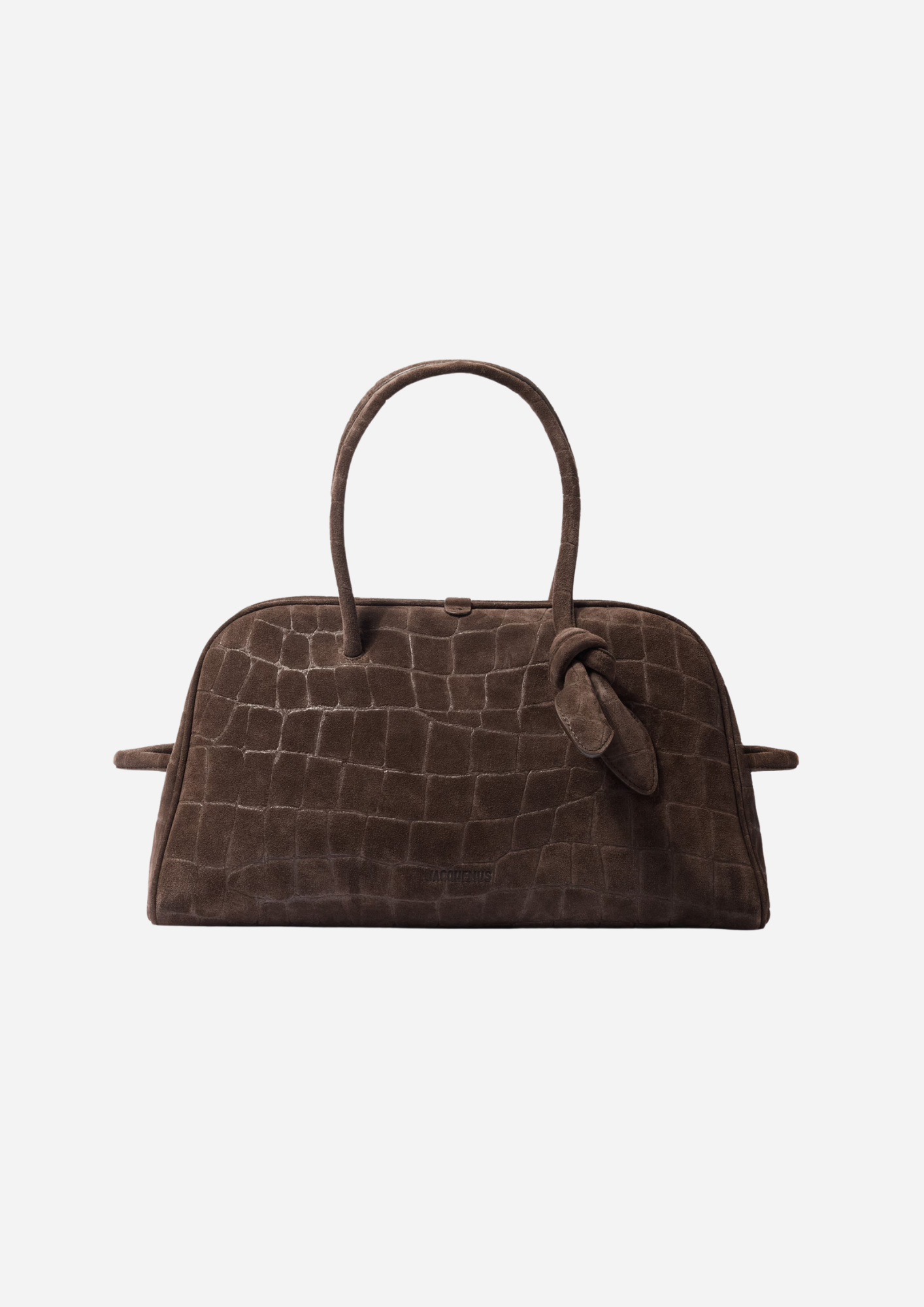 Jacquemus Le Turismo la Croisiere Dark Brown Croco