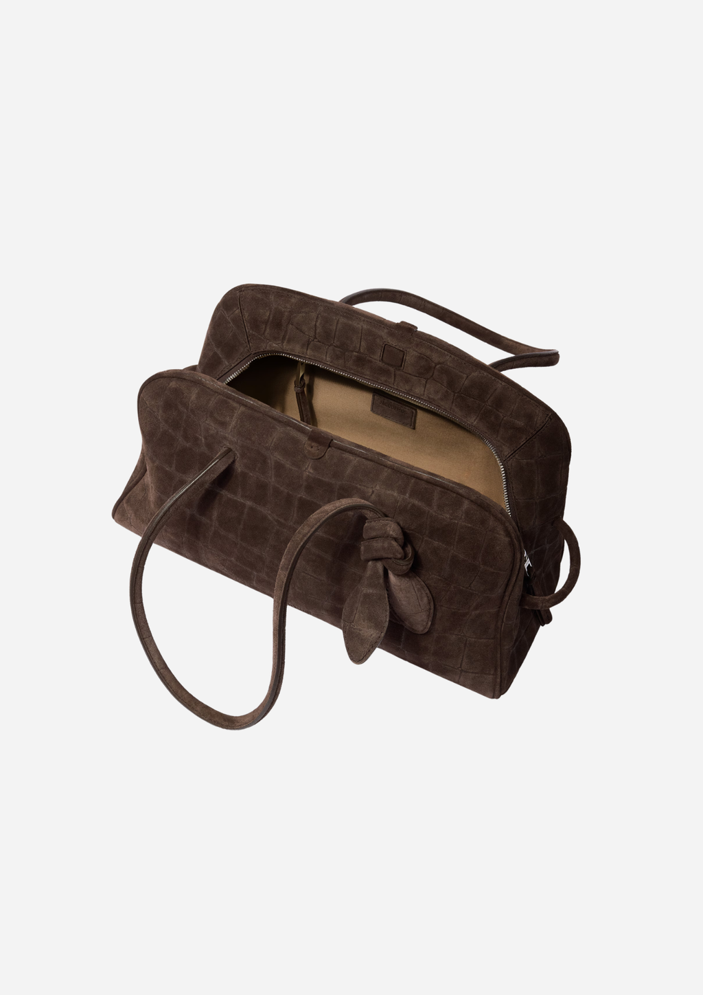 Jacquemus Le Turismo la Croisiere Dark Brown Croco