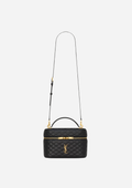 Saint Laurent Borsa Gaby Vanity Large in Pelle di Agnello Nera