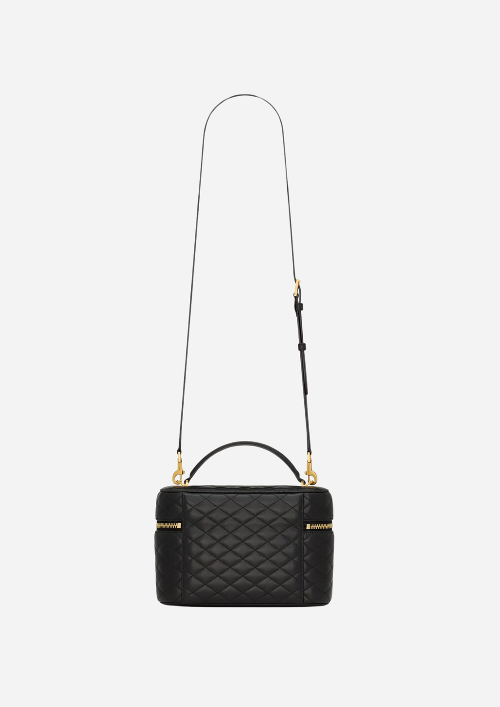 Saint Laurent Borsa Gaby Vanity Large in Pelle di Agnello Nera
