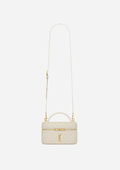 Saint Laurent Borsa Gaby Vanity Medium in Pelle di Agnello Bianca