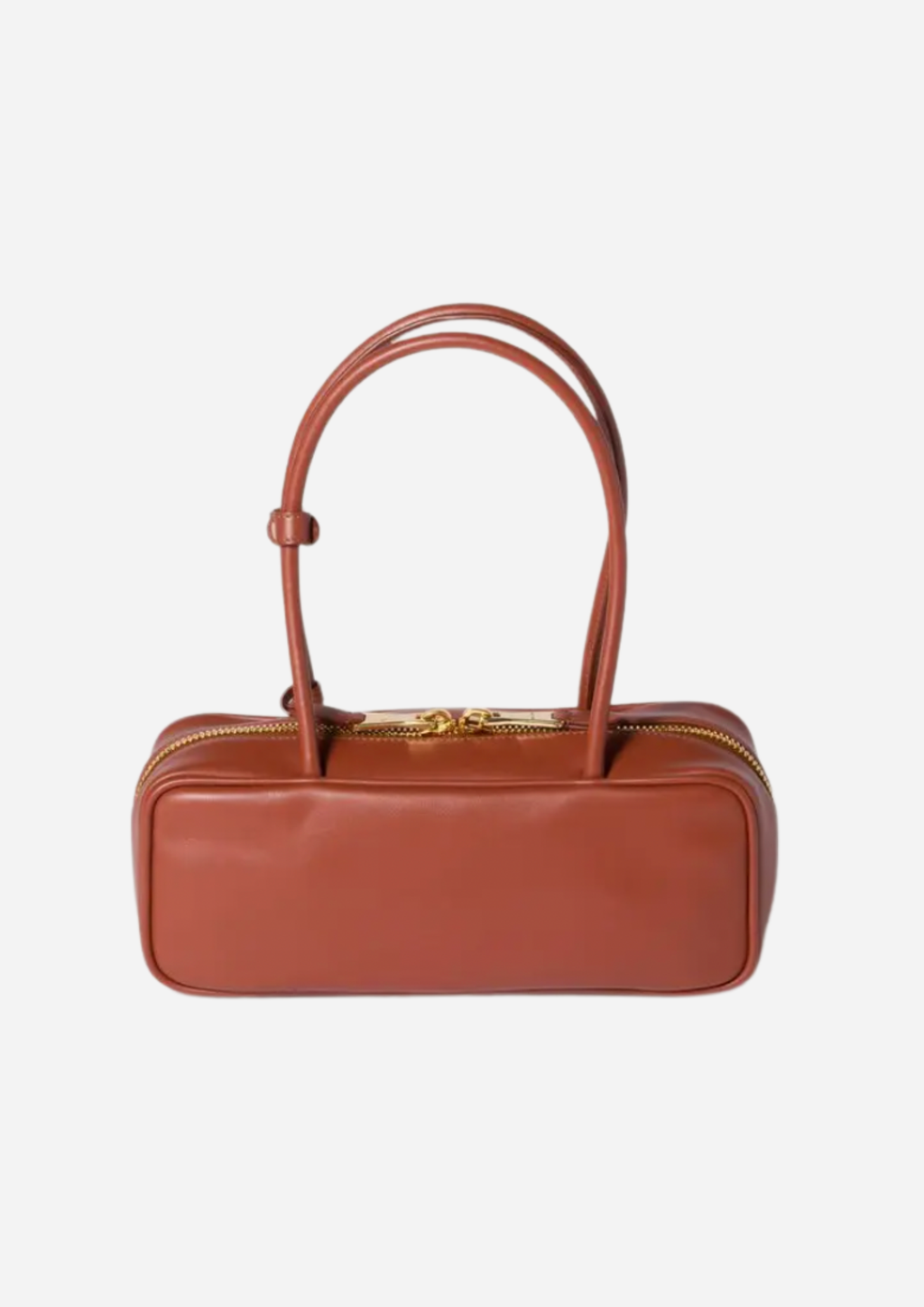 Miu Miu Borsa Beau in Pelle Rust