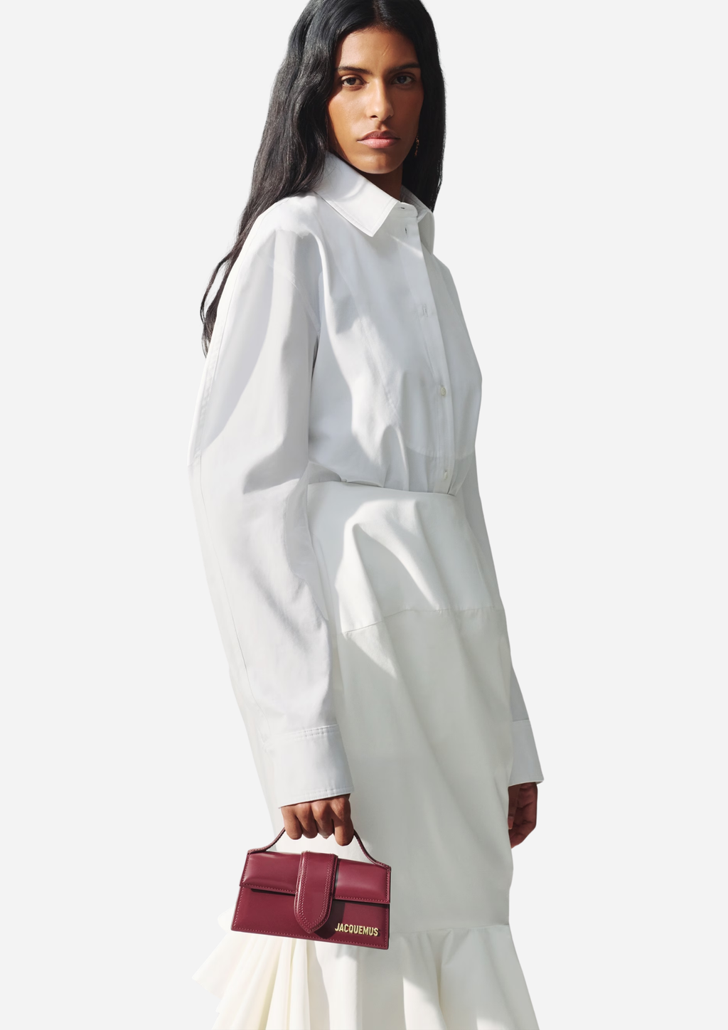 Jacquemus Le Bambino Burgundy