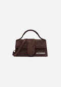 Jacquemus Le Bambino Effetto Coccodrillo Marrone Scuro