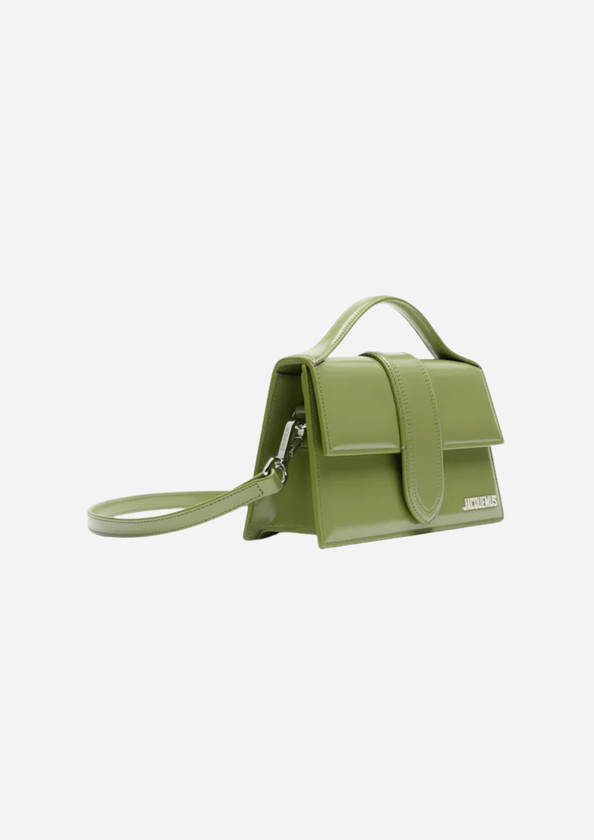 Jacquemus Le Grand Bambino Khaki Silver