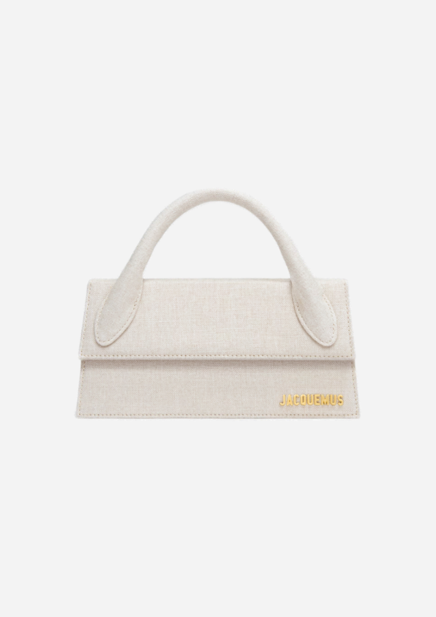 JACQUEMUS IL CHIQUITO LONG LIGHT GREIGE