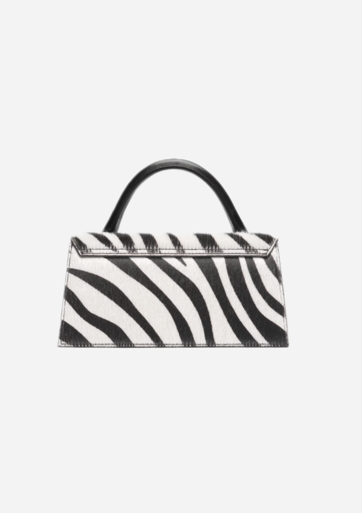 JACQUEMUS IL CHIQUITO LONG BLACK WHITE ZEBRA