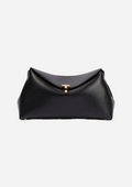 TOTEME CLUTCH T-LOCK NERO LUCIDO
