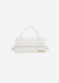 JACQUEMUS IL CHIQUITO LONG KROKODIL WEISS
