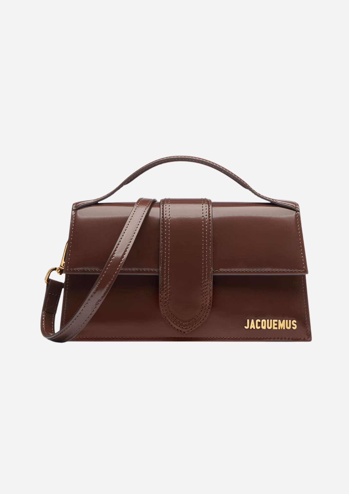 JACQUEMUS LE GRAND BAMBINO MIDNIGHT BROWN