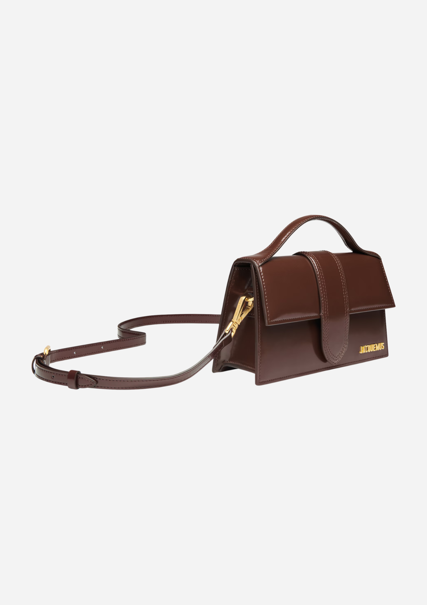 JACQUEMUS LE GRAND BAMBINO MIDNIGHT BROWN