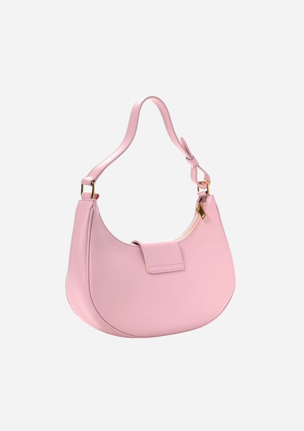 Celine Ava Triomphe Medium Rosa Pastello in Pelle di Vitello Liscia, vista posteriore